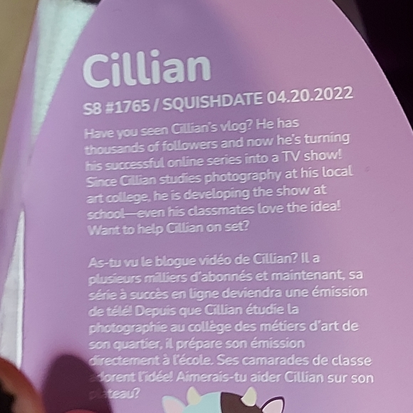 Cow Squishmallow 8" Cillian - Picture 4 of 5